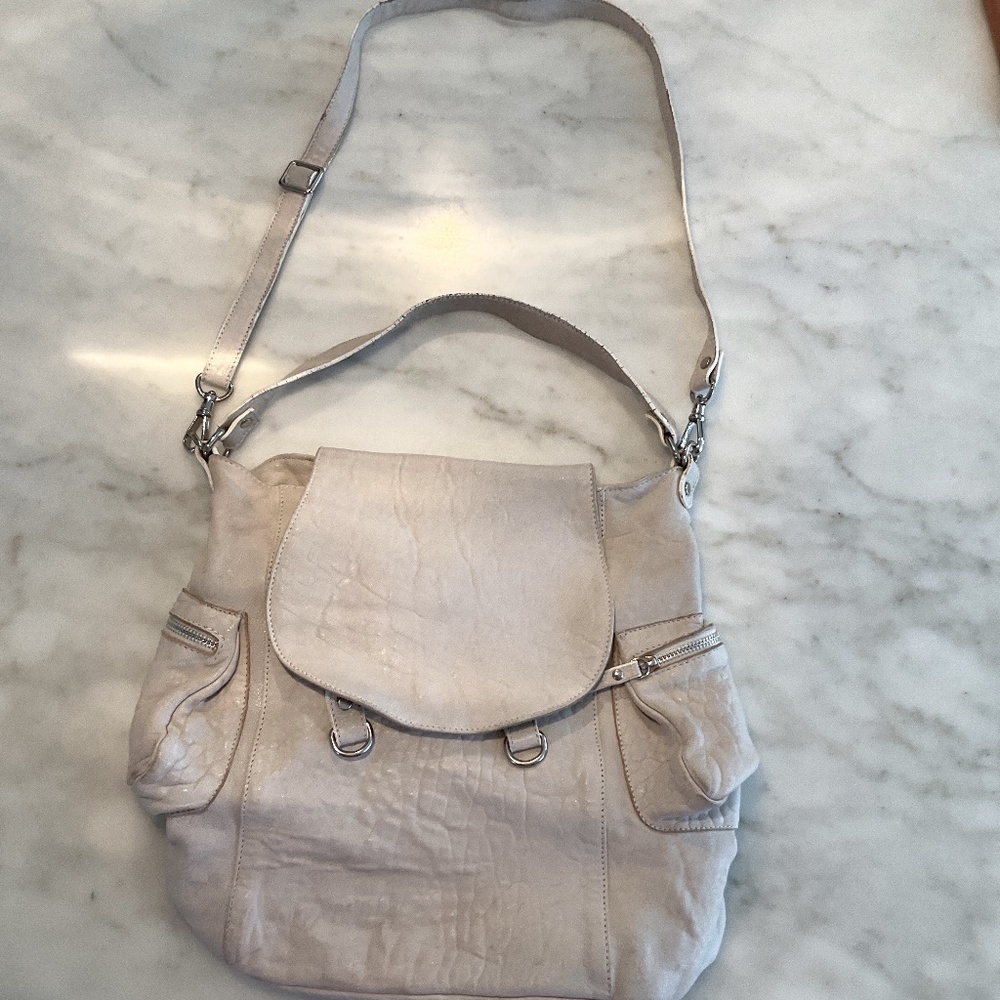 Gianni Notaro Leather Shoulder Bag or Crossbody